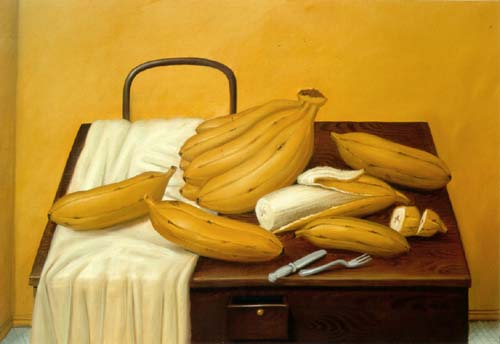 Botero, Bananos - 1990